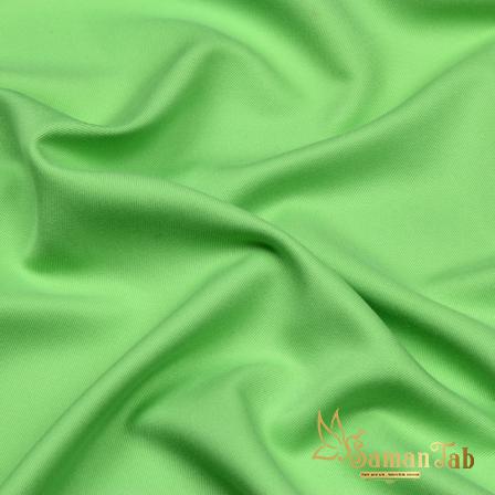 معدل تصدير قماش الحرير الأخضر