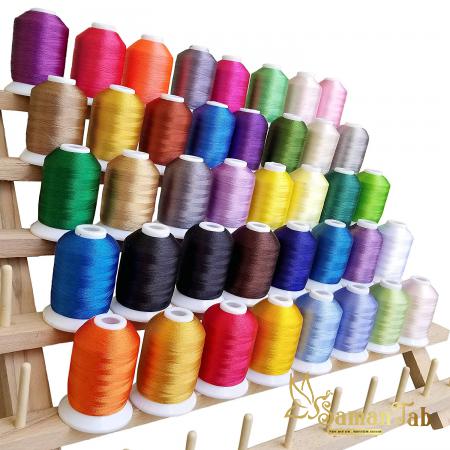 أنواع خيوط الحرير للتطريز في إيران